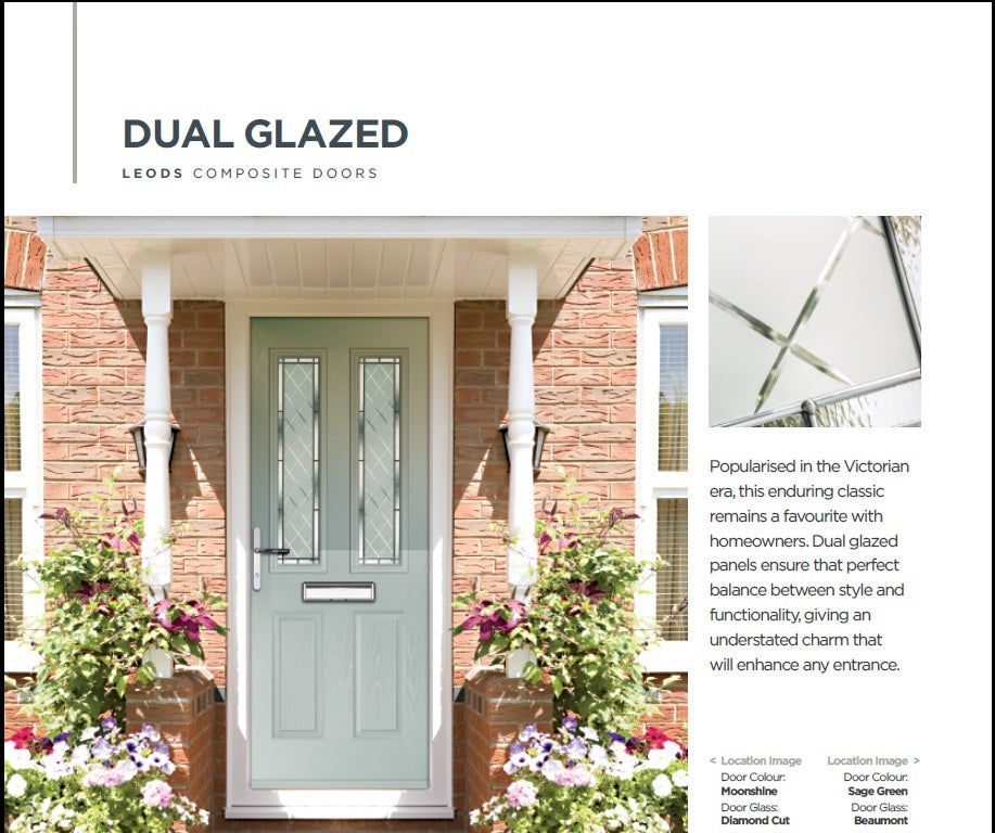 COMPOSITE DOOR - PAS 24 DUAL GLAZED