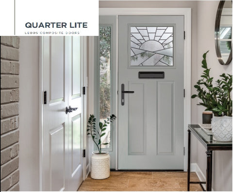 COMPOSITE DOOR - PAS 24 QUARTER LITE