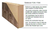 FD30 Maple veneer fire door core