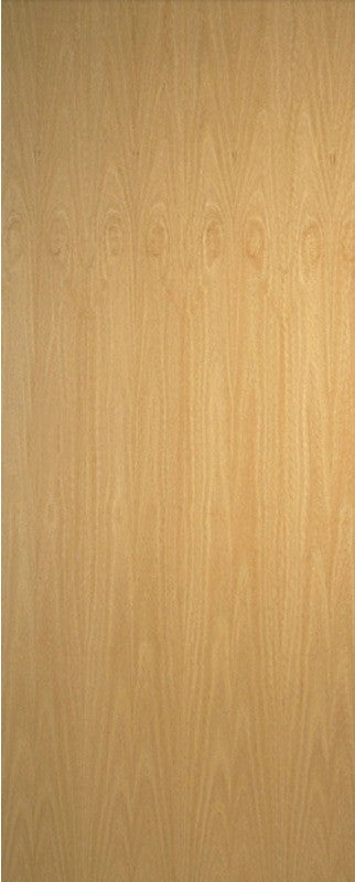 Maple veneer fire door