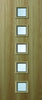 Glazed FD60 Oak Veneer Fire Door