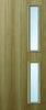 Glazed Oak Veneer Fire Door