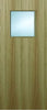 Glazed FD60 Oak Veneer Fire Door