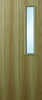 Glazed Oak Veneer Fire Door